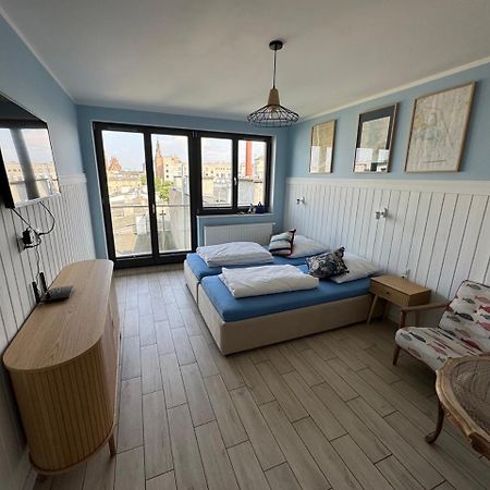 Appartement Little White Frog à Szczecin Extérieur photo